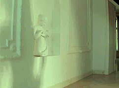 Fetish art filming backstage with old man and young girl turns wild outdoor!