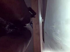 bbc guy sneaks to gloryhole begging for that deep anal pounding