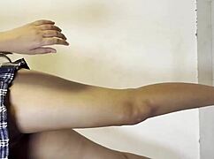 Horny Indian coed, wanna see me squirt for teacher on video?