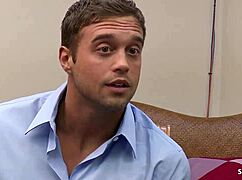 candice nicole's big tits ebony cougar boss seduces white boy for rough interracial fuck at job interview