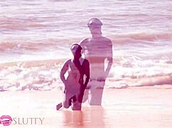hey ever fucked on an ebony beach like this?
