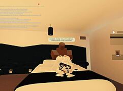 131 Roblox Porn: Blacked Monster Cock Pounds Bent-Over Ass in Rough Doggystyle