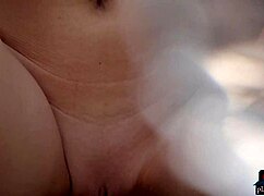 All Natural Perfect Tits Brunette Jessi Fierce Solo Outdoor Strip