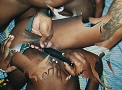 3sum anal with two toronto best friends new years eve