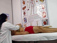 nurse makes patient hard workout with juicy tight pussy licking deepthroat rough sex moaning