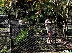 Tony Rubino pounds petite Kourtney Kai hard in bus backseat! 🚌🔥