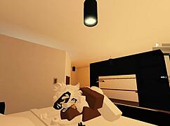 131 Roblox Porn: Blacked Monster Cock Pounds Bent-Over Ass in Rough Doggystyle