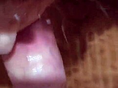 arabic wife deep throats huge cock in wild mouth fuck