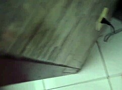 brazilian mommy stops phone sucks brunette cock deep