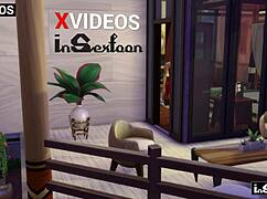 your wife ignores you while riding neighbor's cock hard