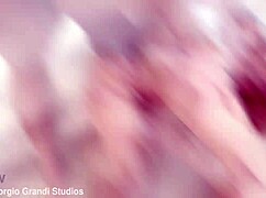 Whoa, tiny Chloe takes BBC gangbang 6on1! 😱 ATM balls deep DAP DP gapes, cum swallow! 🔥