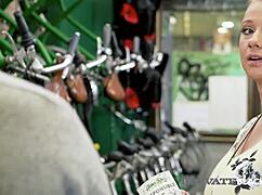 Hey bambi bella in private black threesome sucking big black cocks outdoors.