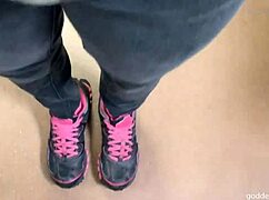 craving the tease of my sweaty socks in sneakers?