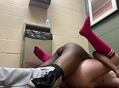 Teen Curling Toes In Public Bathroom Orgasm