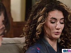 Girlfriend's Big Tits Tempt Me To Lick And Suck Them