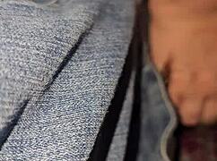 You won't believe this milf delivering a full blowjob at the concert crammed in that truck with everyone around.