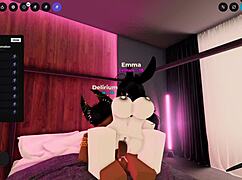 Whoa first roblox condo video explodes with pussy fucking action!