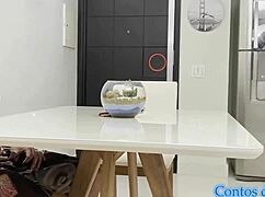 while she cooks i pound her sister's sheer see-through ass completely 🍑💦