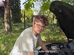 Hunt4k. Cuck Watches Girlfriend Pound Shaved Pussy Hard!