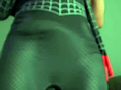 Miles Morales Spider-Man Cosplay Nerd Jerks Monster Cock Till Gushing Cum