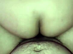 picture this mexican couple's brutal inverted ride on her hairy pussy with real deep thrusts