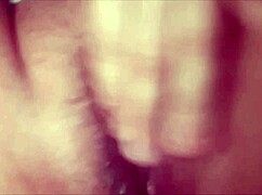 teasing handjobs on my small phimosis cock while ex teen squirts on her tasty pussy and big tits part 4