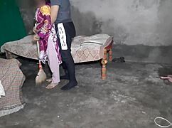 Hot sexy maid bent over tight pussy doggystyle hardcore fucking