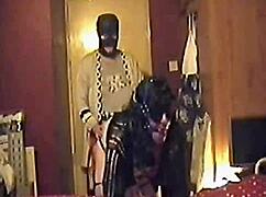 girlfriend humiliating boyfriend pegging his sissy ass cumming on cam