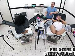 Step Sisters' Shaved Pussies Blasted with Thick Cum Loads in Missionary!