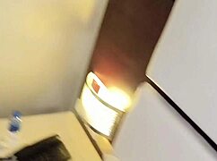 chubby wife's fat pussy stretched for double creampie fill