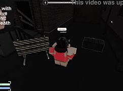 Precious girl found and fucked wildly with pussy licking in roblox condo