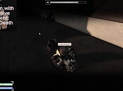 Precious girl found and fucked wildly with pussy licking in roblox condo