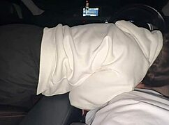 picked up teen whore for car mouth fucking and cum