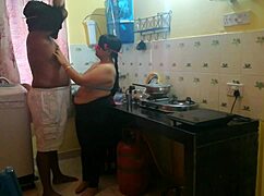 big ass bengali bhabhi bent over kitchen counter