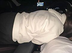 picked up teen whore for car mouth fucking and cum