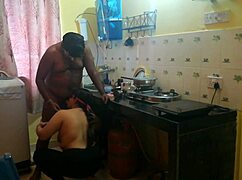big ass bengali bhabhi bent over kitchen counter