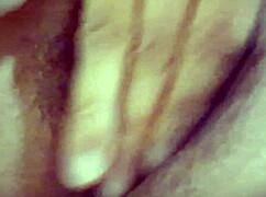 Chubby big natural tits babe hairy pussy wet horny morning solo masturbate 🔥💦