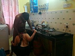 big ass bengali bhabhi bent over kitchen counter
