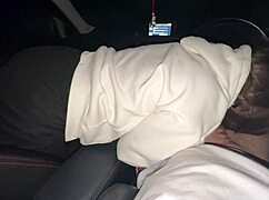 picked up teen whore for car mouth fucking and cum