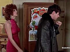 Jamie lee curtis bares big tits in retro blue film handjob scene