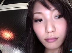 random guys soak young puffy nipple girl's small tits cunt deep on rainy day gangbang