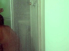 Latina Wife Cheats on Cuckold with Black Guy's Rough Fuck in Motel Bathroom