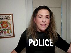 miami cops raid aliens' apartment and fuck petite midget before deportation