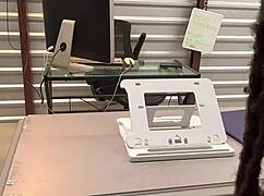 yo dude caught him watching my porn in class now he throats my huge cock preview!!