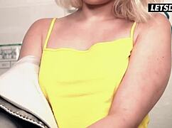 What if a big dick burglar sneaks into dorm and horny teen marilyn sugar rides him hard?