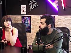 Lady Snow's hottest moments with Lord Kenobi sensual cast part 6 sheer red action!