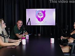 hey swingers house regular wants trans fun amid mansion drama 😏 val mineirinha sheer red lingerie