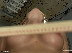 tied up brunette slut bound classroom machine fucks squirting dildo insertion hardcore kinky big tits vibrator bondage