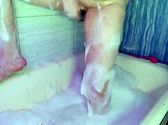 Whoa pornstar fresh from bath grabs dildo for sudden wet pussy pounding no makeup needed!