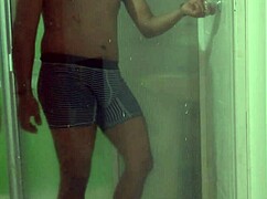 Latina Wife Cheats on Cuckold with Black Guy's Rough Fuck in Motel Bathroom